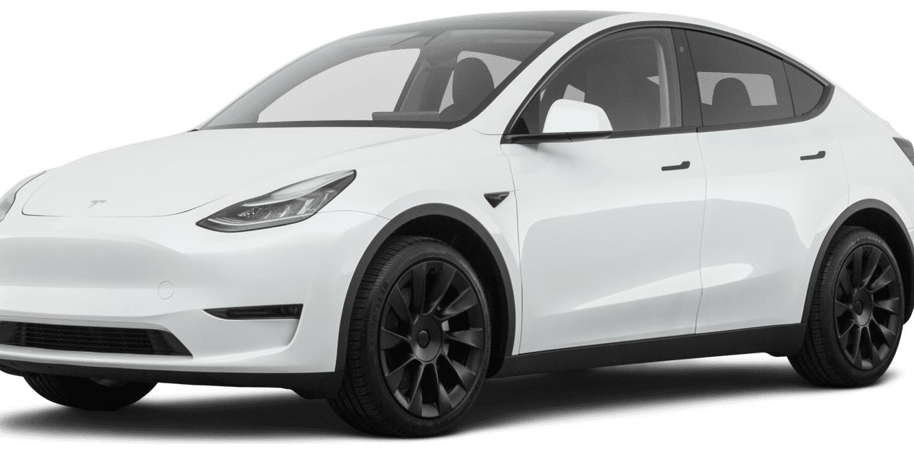 TESLA MODEL Y 2021 5YJYGAEE7MF159825 image